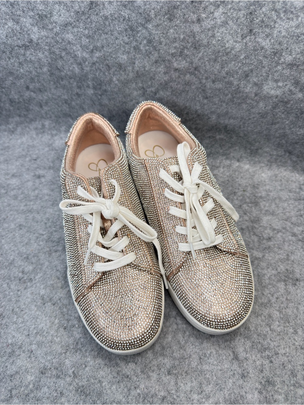 Jessica Simpson Silesta Sparkle Sneakers Size 9M New Without Box NWOB